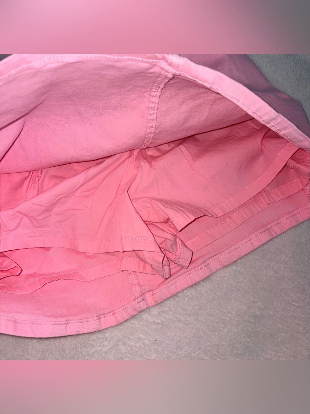 Lilly Pulitzer Colette Denim Skort Sz 8 - Picture 6 of 9